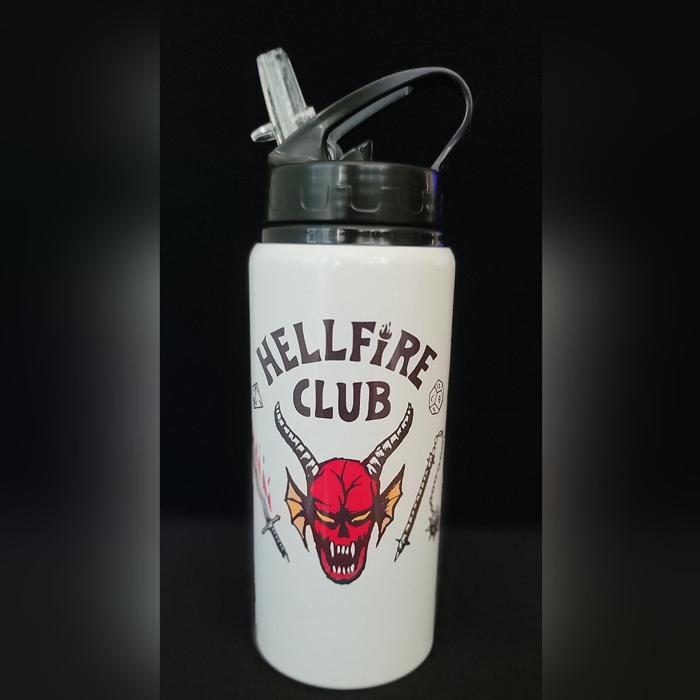 Hellfire Club White Water Bottle 20 oz